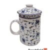 Fruit Vine Tea Infusing Porcelain Mug