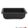 Brown Plastic Rectangular Bonsai Training Pot