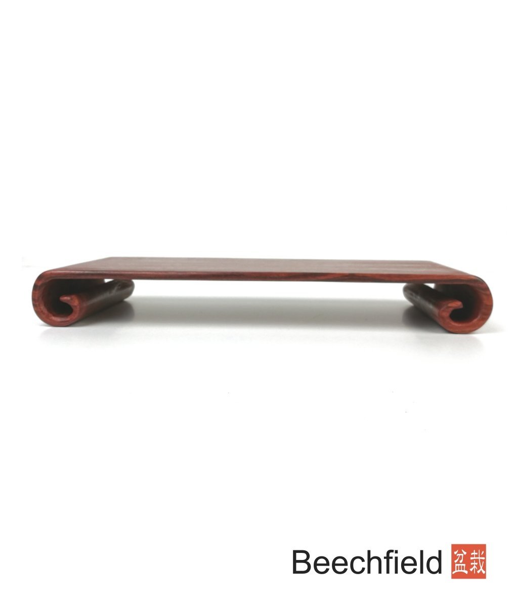 BB-ROSE-BJ069 Medium Scroll End Bonsai Display Table Stand Beechfield Bonsai