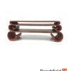 BB-ROSE-BJ069 Scroll End Bonsai Display Table Stand Beechfield Bonsai