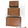 Traditional Style Bonsai Display Table Rosewood Set