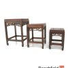 Cascade Style Bonsai Display Stand Rosewood