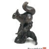 2054 Red Squirrel Bronze Figurine Figure Miniature Butler Peach Beechfield Bonsai