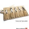 BB-LTR-RK_98L Leather Five 5 Pocket Bonsai Tool Roll Beechfield Bonsai