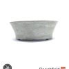 BB-PROGERS-G004 Paul Rogers Basket Grey Glazed Round Bonsai Pot Beechfield Bonsai