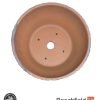 BB-PROGERS-U005 Paul Rogers Unglazed Round Crackle Pot Beechfield Bonsai