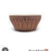 BB-PROGERS-U006 Paul Rogers Unglazed Round Crackle Pot Beechfield Bonsai