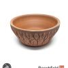 BB-PROGERS-U006 Paul Rogers Unglazed Round Crackle Pot Beechfield Bonsai