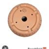 BB-PROGERS-U006 Paul Rogers Unglazed Round Crackle Pot Beechfield Bonsai