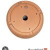 BB-PROGERS-U007 Paul Rogers Unglazed Round Crackle Pot Beechfield Bonsai