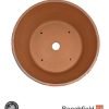 BB-PROGERS-U009 Paul Rogers Unglazed Round Crackle Pot Beechfield Bonsai