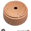BB-PROGERS-U009 Paul Rogers Unglazed Round Crackle Pot Beechfield Bonsai