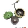 1089 Large Conker Bronze Figurine Figure Miniature Collectable Limited Beechfield Bonsai