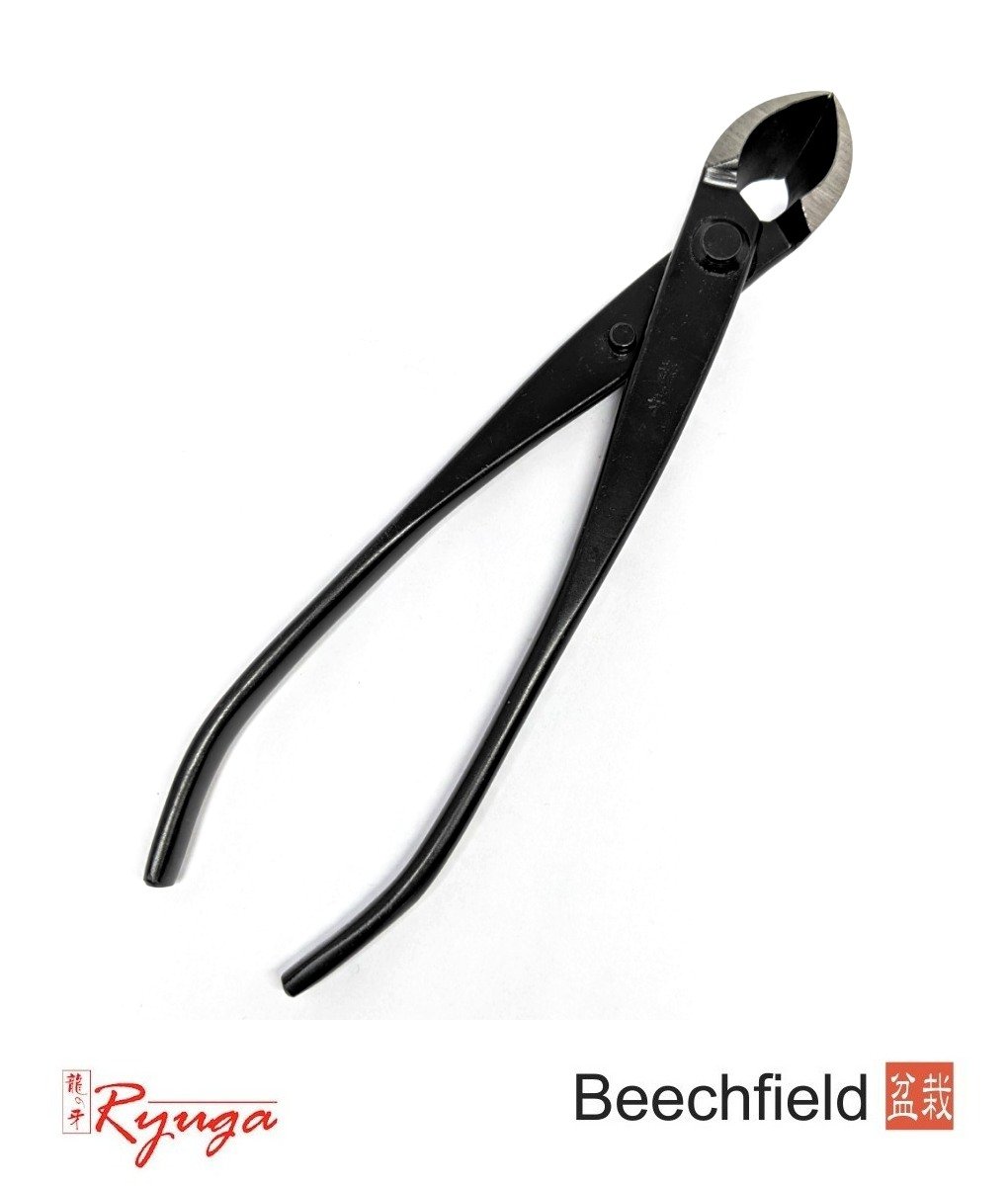 BBRC13 Ryuga 180mm Bonsai Rounded Branch Cutters Black Carbon Beechfield Bonsai