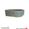 BB-ERIN-007 Erin 185mm Grey Round Bonsai Pot Beechfield Bonsai