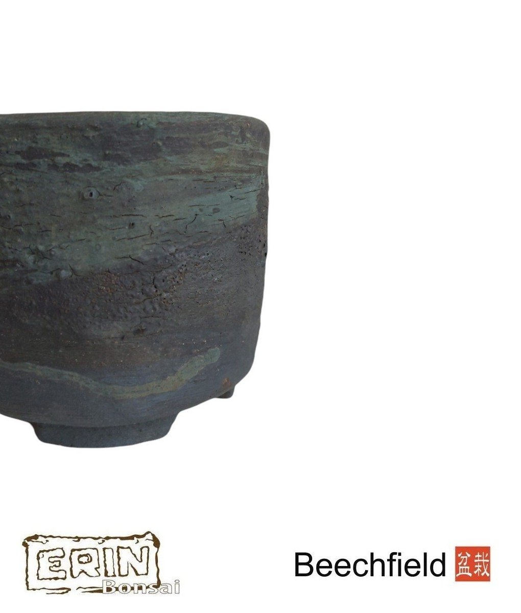 BB-ERIN-005 Erin 110mm Grey Semi Cascade Bonsai Pot Beechfield Bonsai